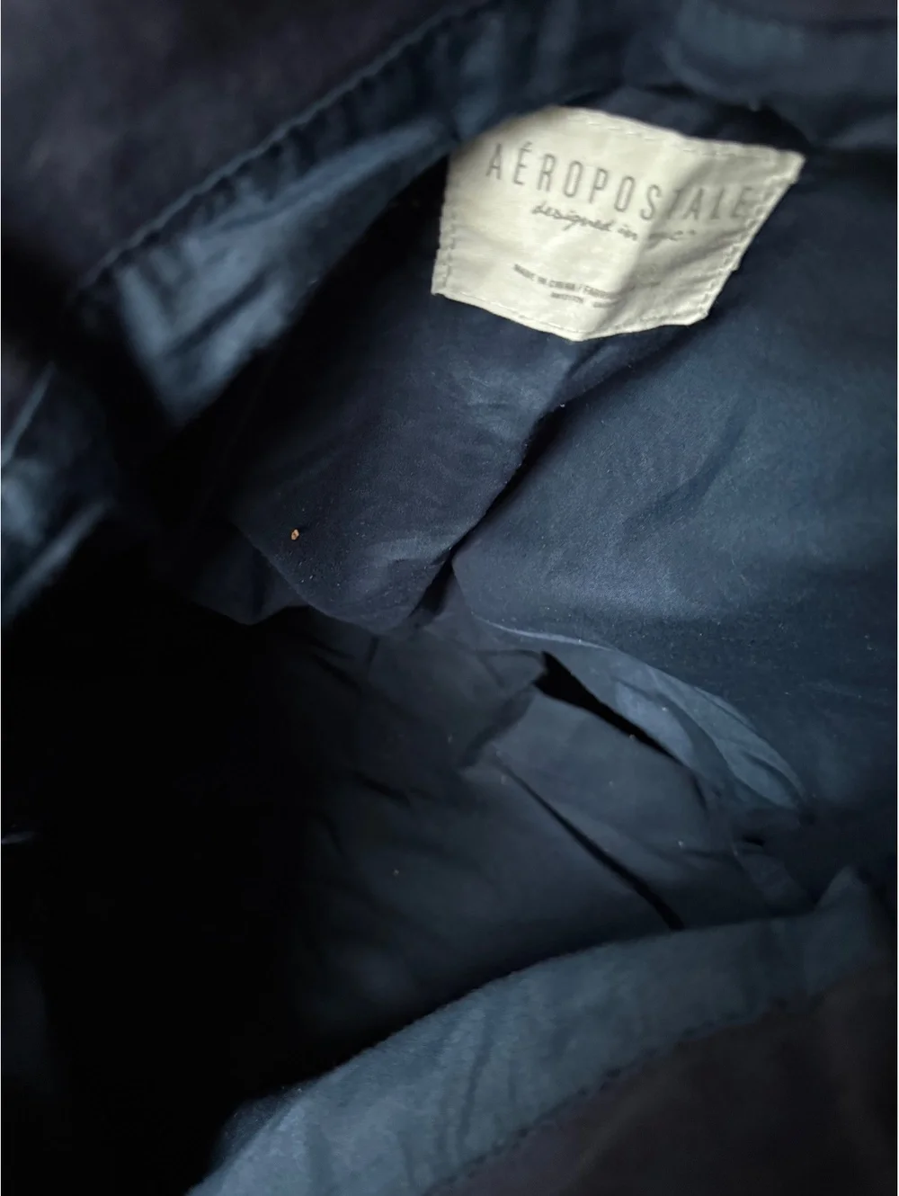 Aeropostale New York 87 Original Brand Navy Tote Bag